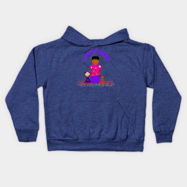 i love my mother Kids Hoodie by november 028